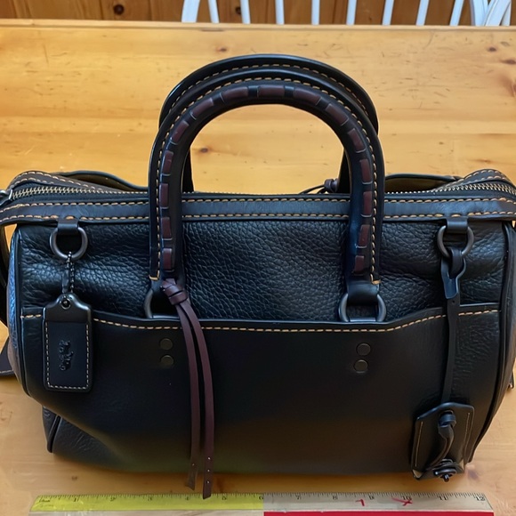 LOWEST!! HTF Coach 1941 Rogue Satchel!😱🦄🖤 - Picture 14 of 16